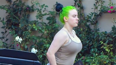 billie eilish boob